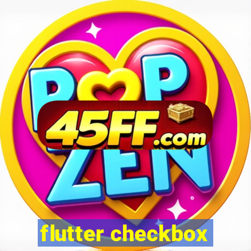 flutter checkbox